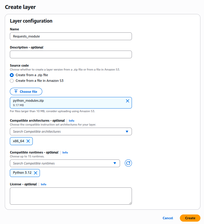 Layer Config