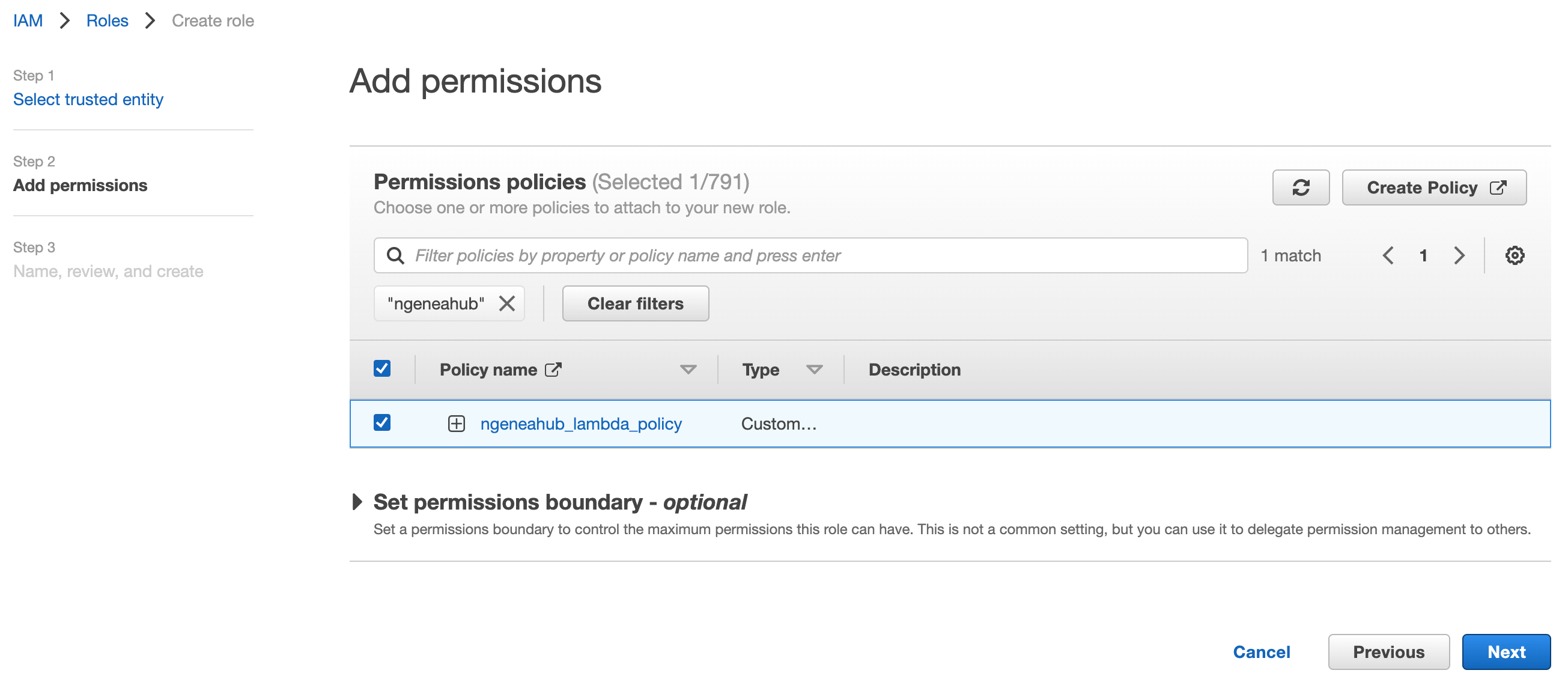 Add permissions