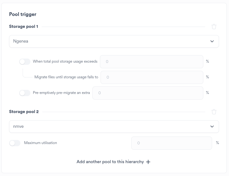 Policies processing order